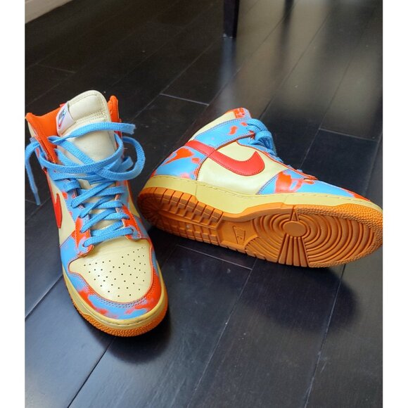 Nike Dunk High 1985 High SP | Safety Orange / Team Orange | Womens 10.5 (Mens 9) - Picture 9 of 13